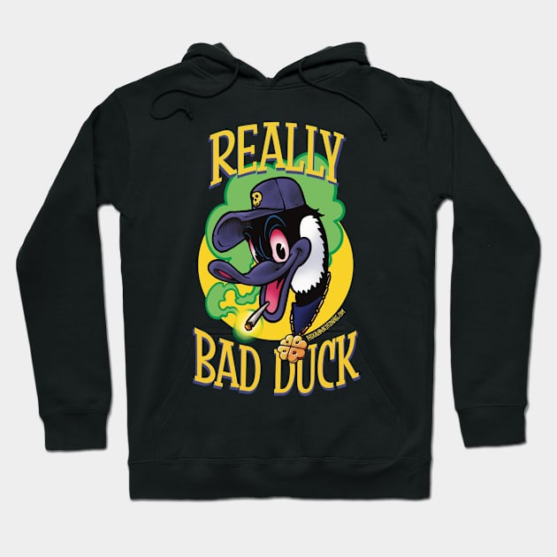 really bad duck Hoodie by Paskalamak